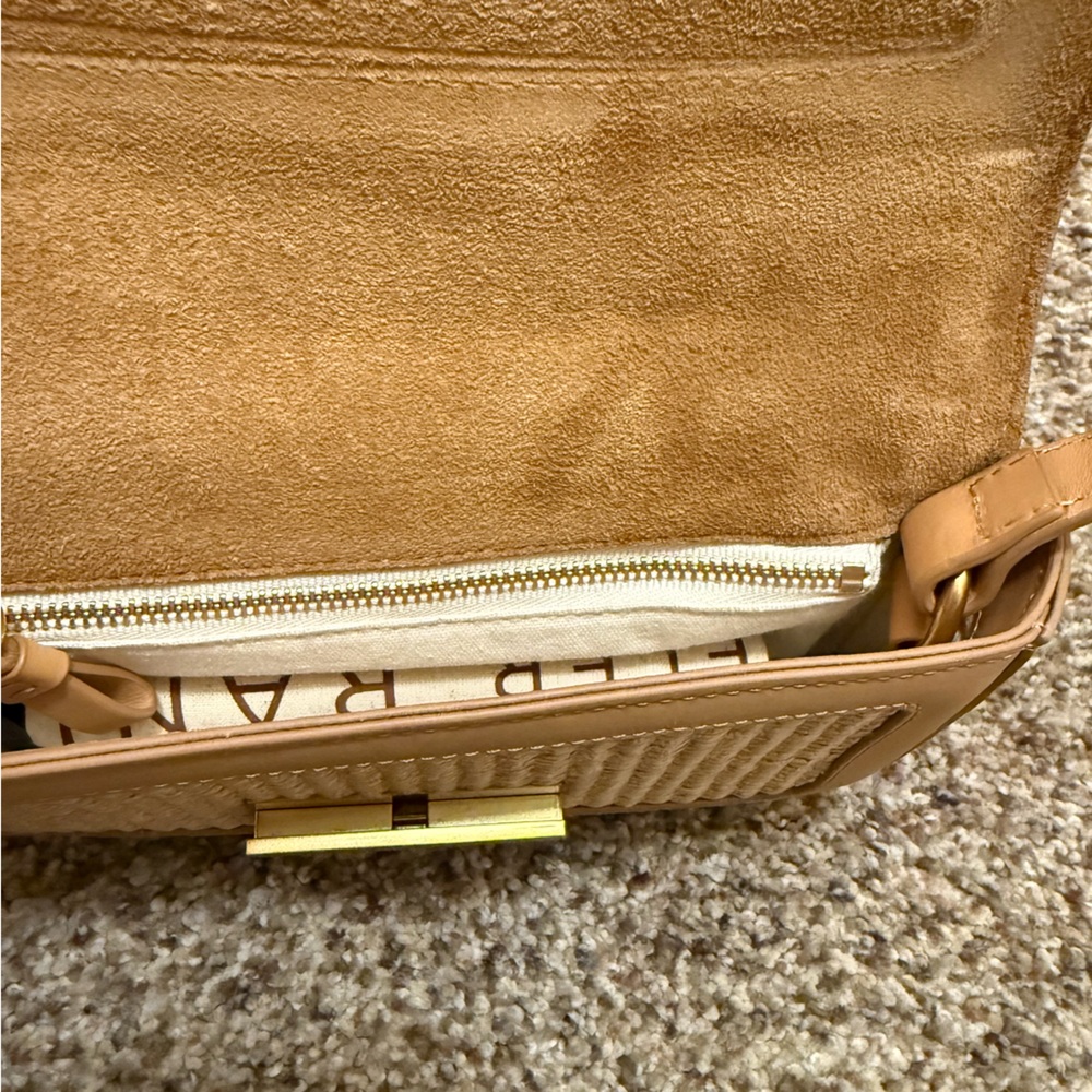 Loeffler Randall Stefania Natural/Honey Baguette Bag *Read Description* - Picture 5 of 5